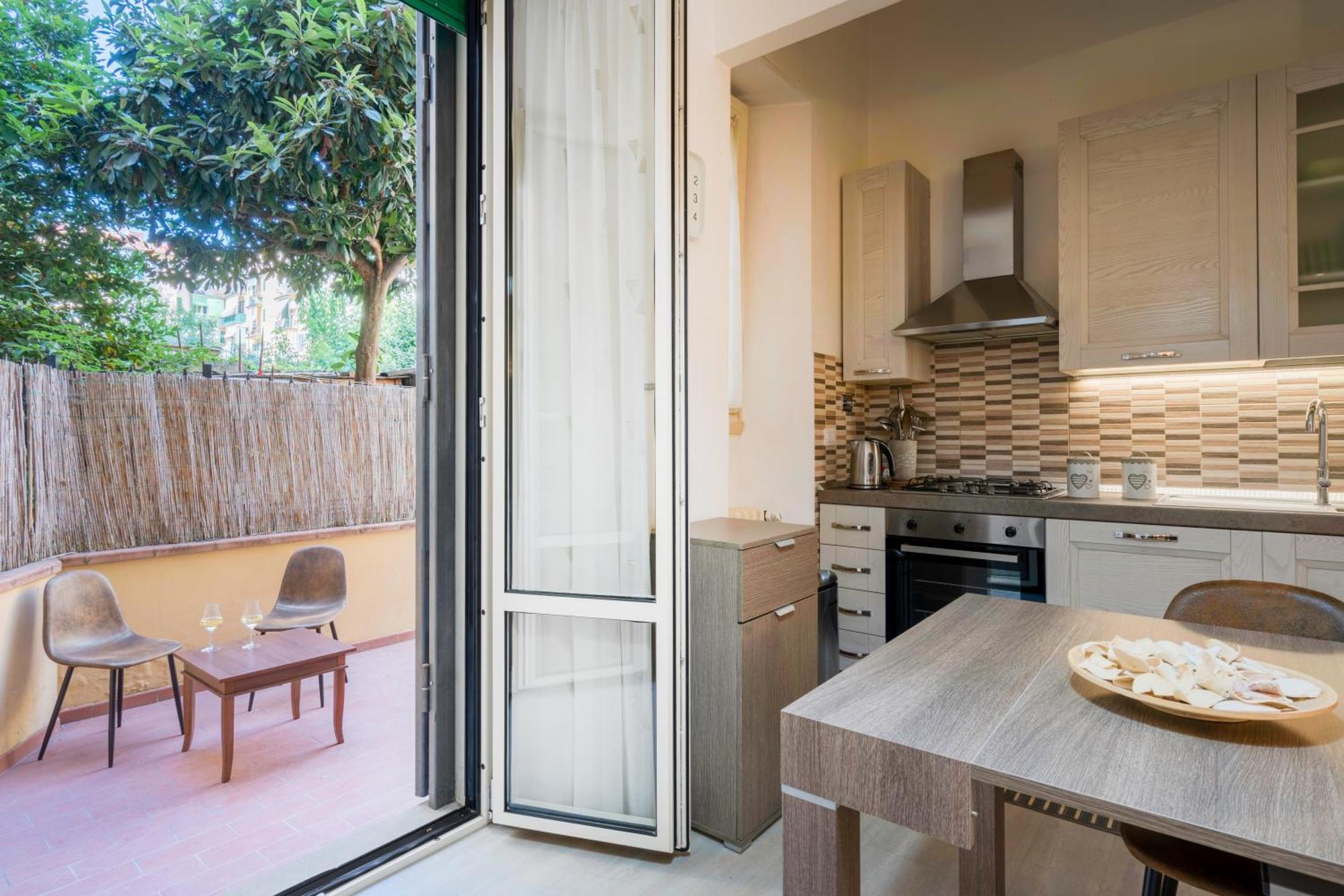 Appartamento Incantevole Con Patio Firenze Eksteriør bilde
